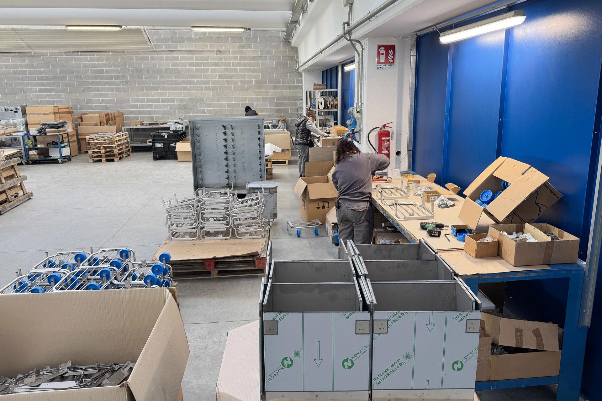 Sheet metal packaging