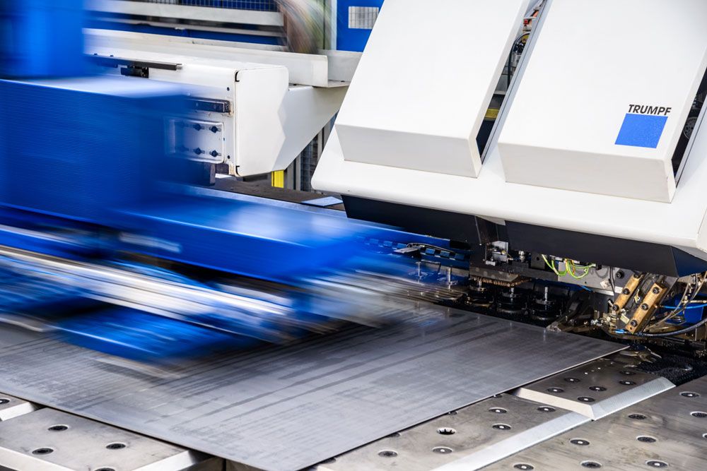 Lavorazioni punzonatura lamiera