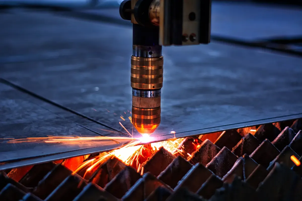 Steel sheet cutting